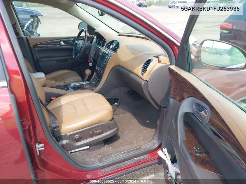 5GAKRBKD1FJ263936 2015 Buick Enclave Leather