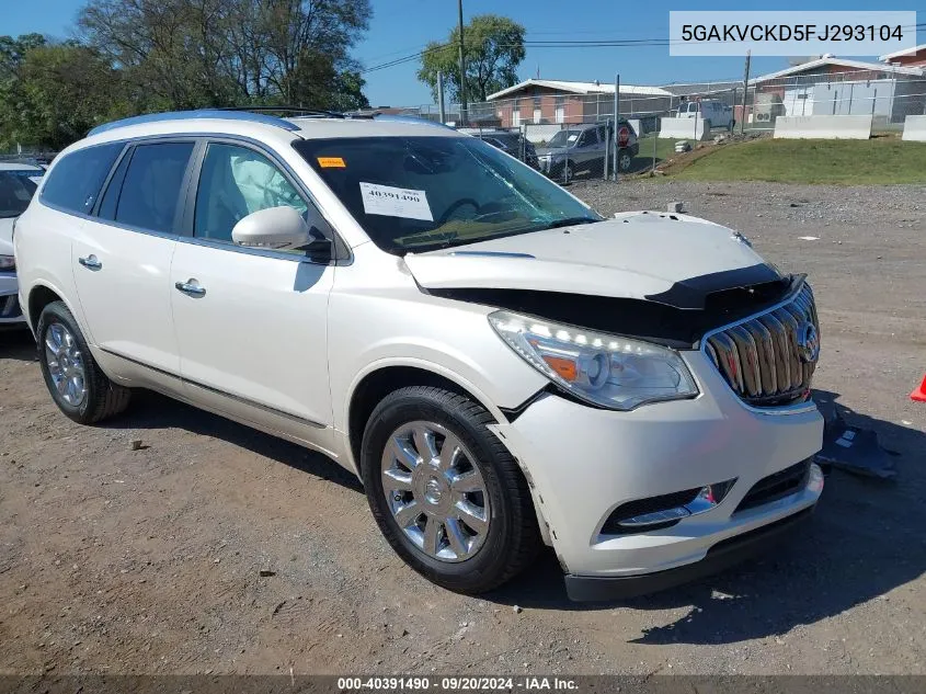 5GAKVCKD5FJ293104 2015 Buick Enclave Premium