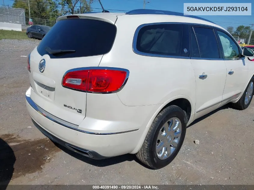 5GAKVCKD5FJ293104 2015 Buick Enclave Premium