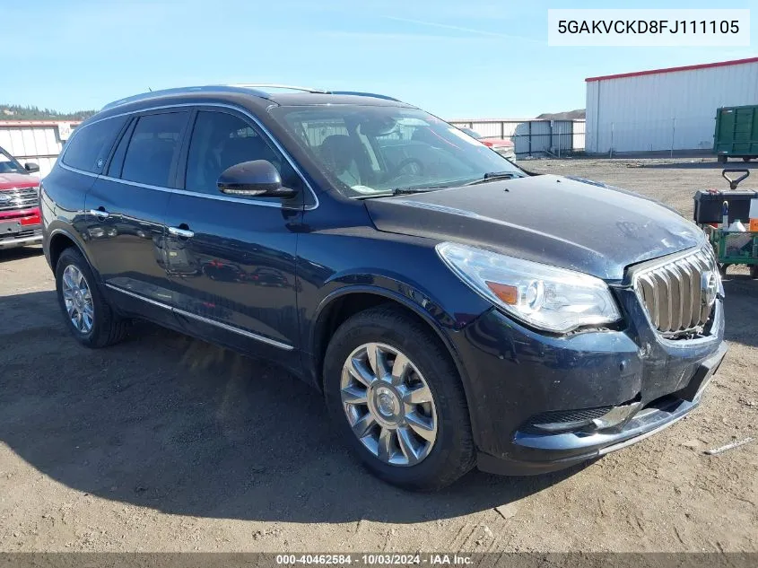 2015 Buick Enclave Premium VIN: 5GAKVCKD8FJ111105 Lot: 40462584