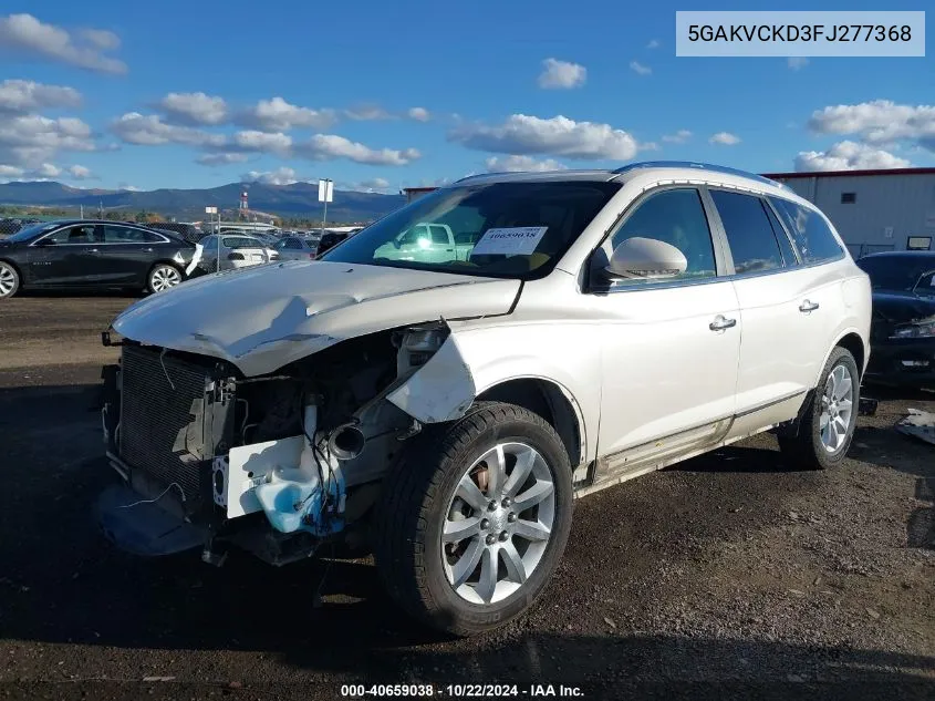 2015 Buick Enclave Premium VIN: 5GAKVCKD3FJ277368 Lot: 40659038