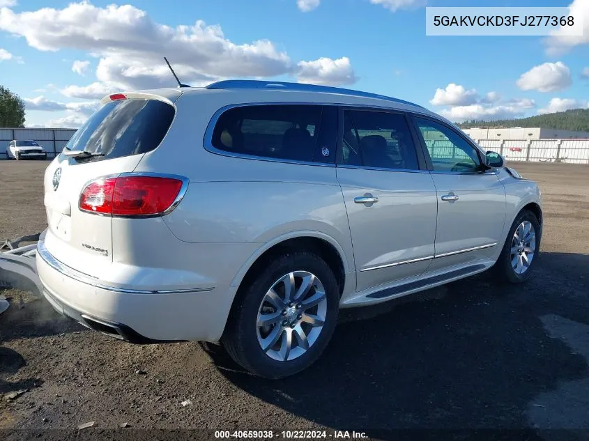 2015 Buick Enclave Premium VIN: 5GAKVCKD3FJ277368 Lot: 40659038