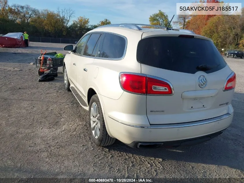 2015 Buick Enclave VIN: 5GAKVCKD5FJ185517 Lot: 40693470