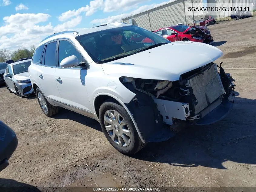 2016 Buick Enclave Leather VIN: 5GAKVBKD4GJ161141 Lot: 39323228