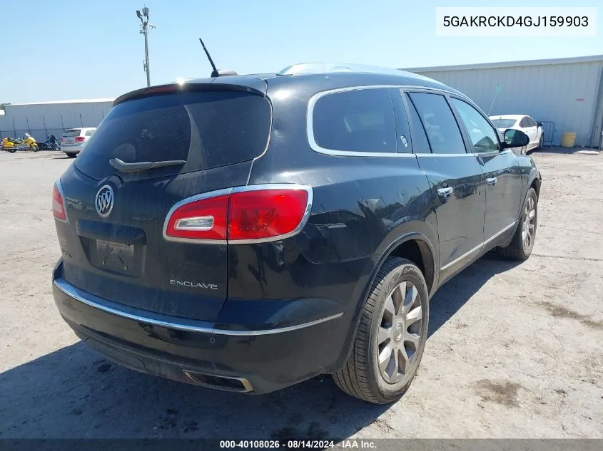 5GAKRCKD4GJ159903 2016 Buick Enclave Premium