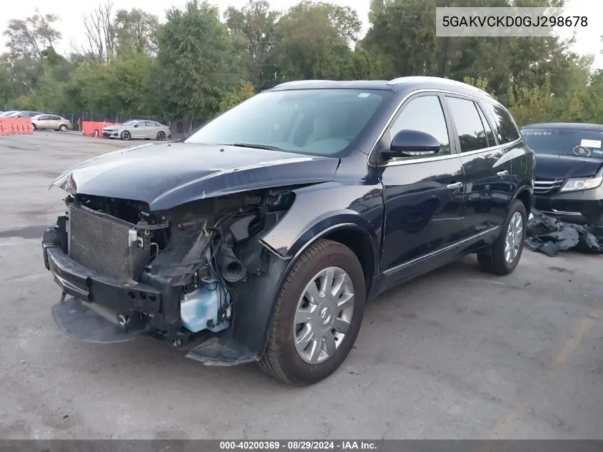 5GAKVCKD0GJ298678 2016 Buick Enclave Premium