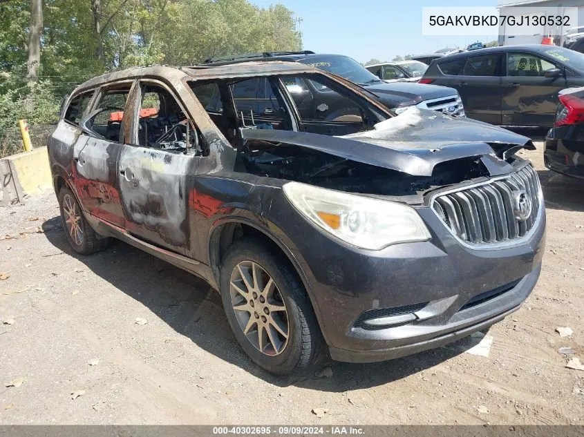 5GAKVBKD7GJ130532 2016 Buick Enclave Leather