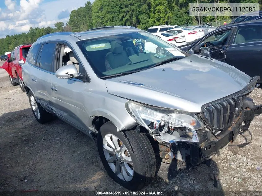 2016 Buick Enclave Premium VIN: 5GAKVCKD9GJ112085 Lot: 40346519