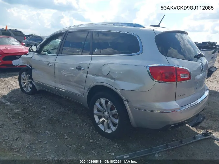 2016 Buick Enclave Premium VIN: 5GAKVCKD9GJ112085 Lot: 40346519