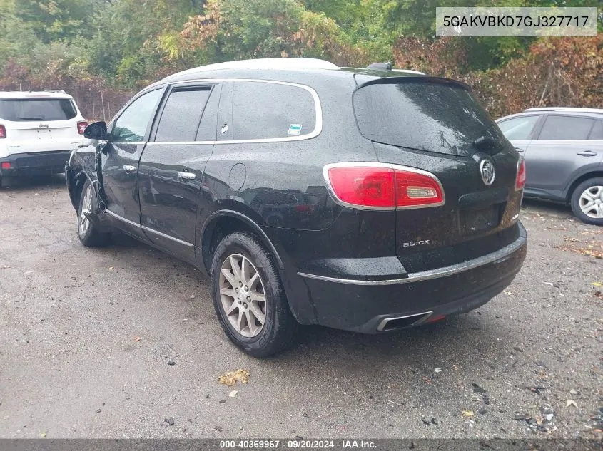 5GAKVBKD7GJ327717 2016 Buick Enclave Leather