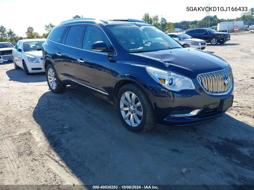 2016 Buick Enclave Premium VIN: 5GAKVCKD1GJ166433 Lot: 40535253