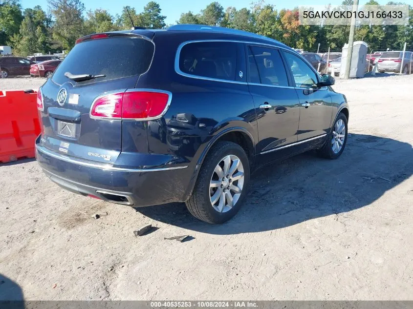 2016 Buick Enclave Premium VIN: 5GAKVCKD1GJ166433 Lot: 40535253