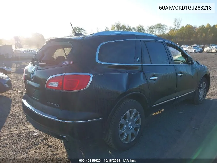 2016 Buick Enclave Premium VIN: 5GAKVCKD1GJ283218 Lot: 40639620