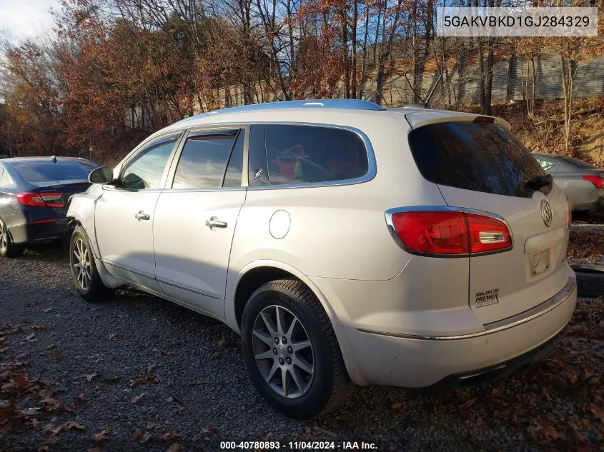 2016 Buick Enclave Leather VIN: 5GAKVBKD1GJ284329 Lot: 40780893