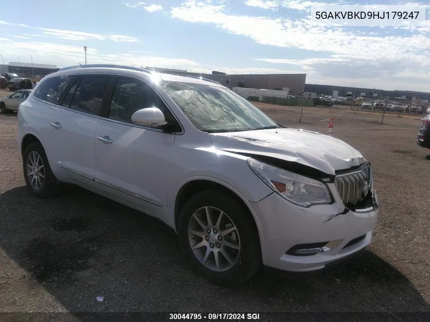 5GAKVBKD9HJ179247 2017 Buick Enclave