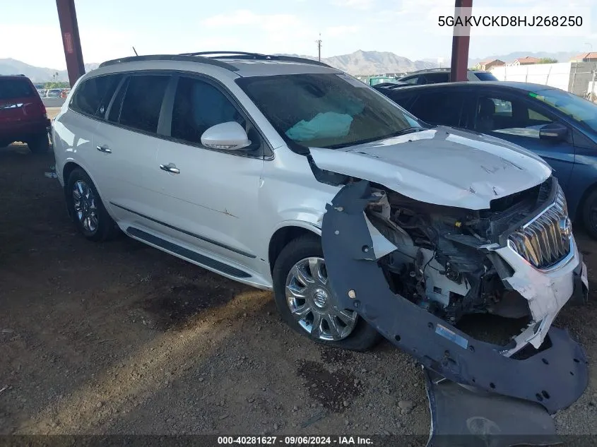 2017 Buick Enclave Premium VIN: 5GAKVCKD8HJ268250 Lot: 40281627