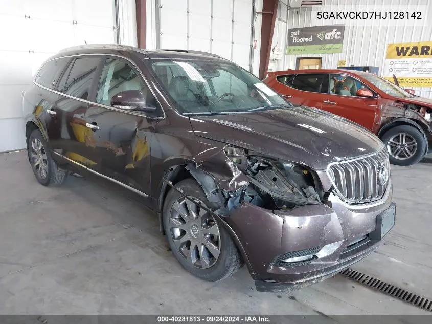 5GAKVCKD7HJ128142 2017 Buick Enclave