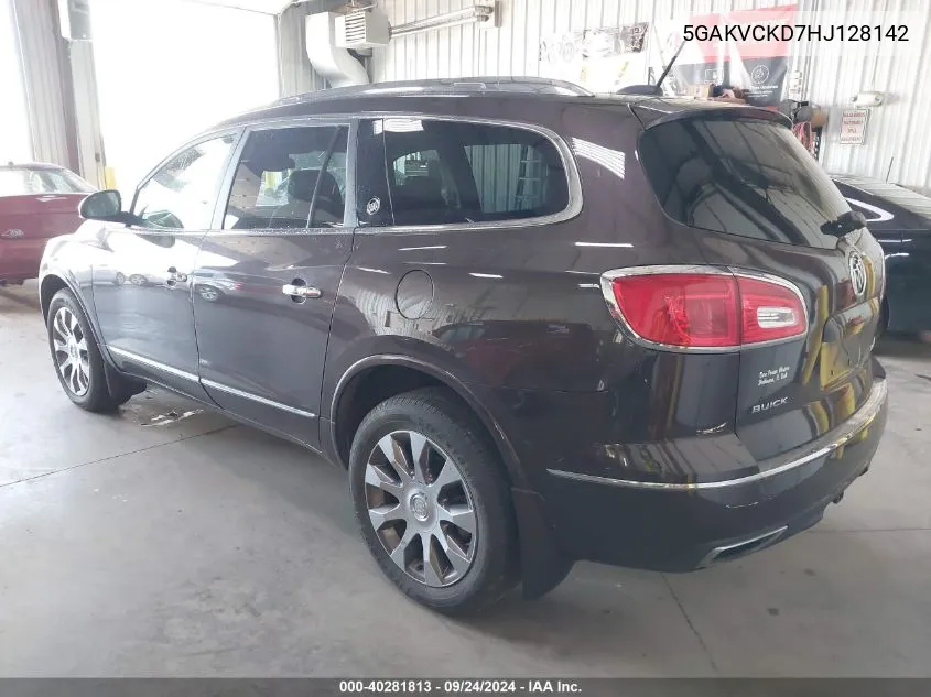 5GAKVCKD7HJ128142 2017 Buick Enclave