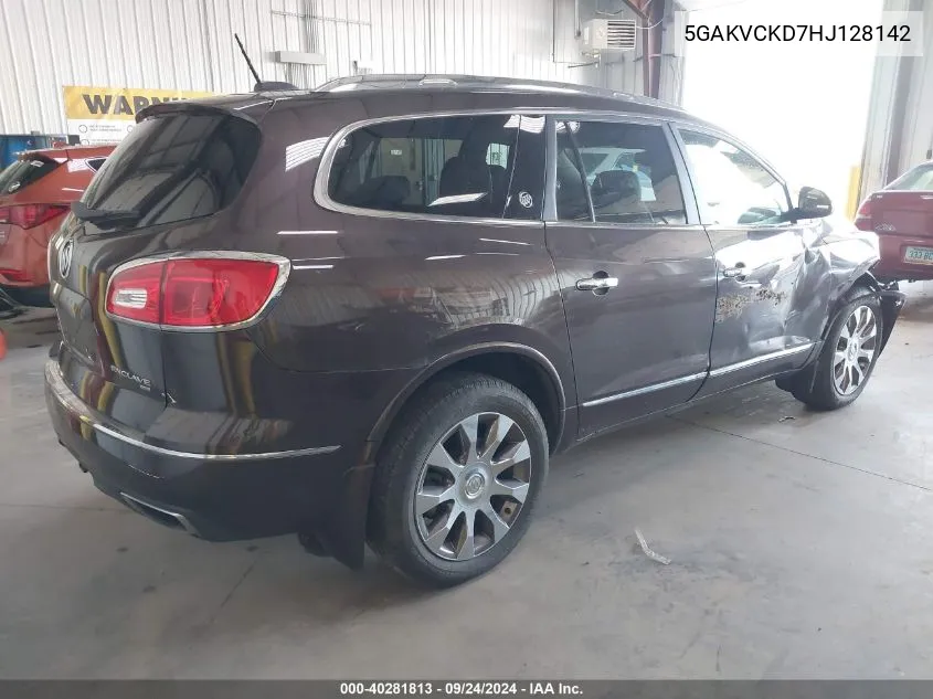 5GAKVCKD7HJ128142 2017 Buick Enclave