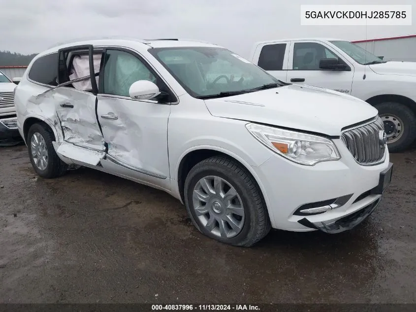 2017 Buick Enclave Premium VIN: 5GAKVCKD0HJ285785 Lot: 40837996