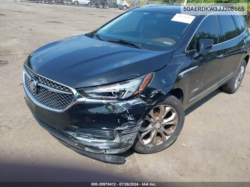 5GAERDKW3JJ208665 2018 Buick Enclave Avenir