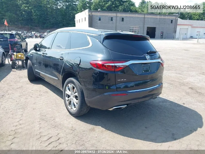 5GAERDKW3JJ208665 2018 Buick Enclave Avenir