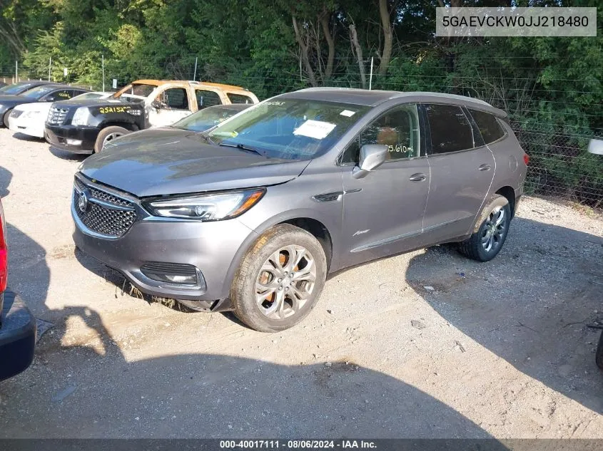 5GAEVCKW0JJ218480 2018 Buick Enclave Avenir