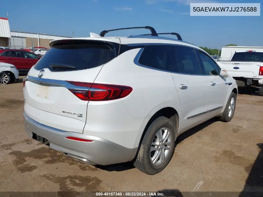 2018 Buick Enclave Essence VIN: 5GAEVAKW7JJ276588 Lot: 40157340