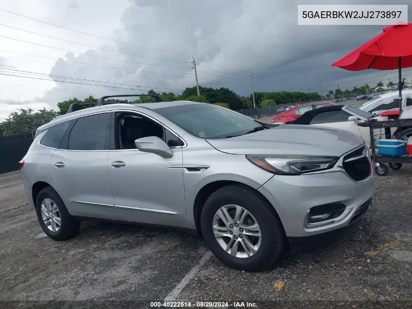 2018 Buick Enclave Essence VIN: 5GAERBKW2JJ273897 Lot: 40222514