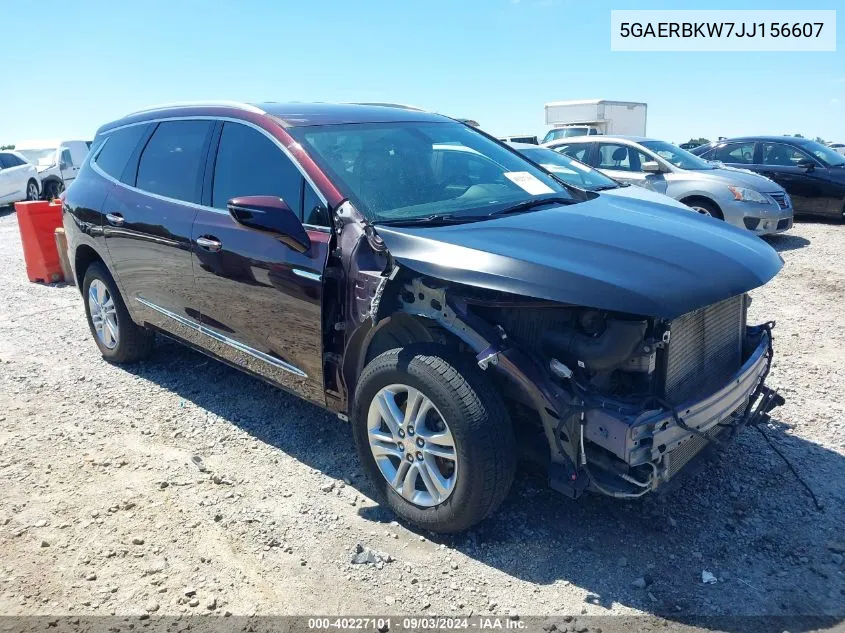 5GAERBKW7JJ156607 2018 Buick Enclave Essence