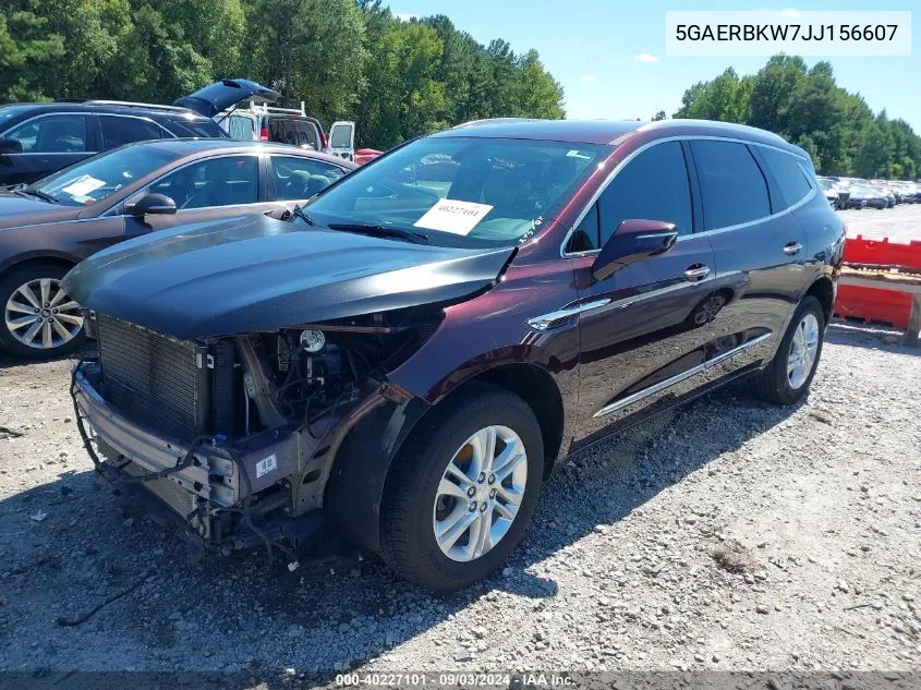 5GAERBKW7JJ156607 2018 Buick Enclave Essence