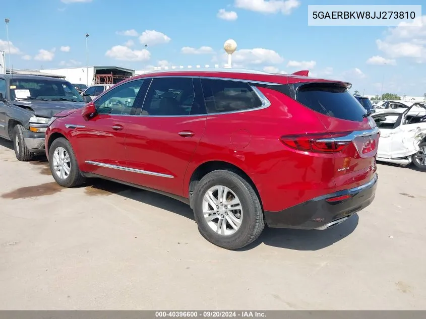 2018 Buick Enclave Essence VIN: 5GAERBKW8JJ273810 Lot: 40396600