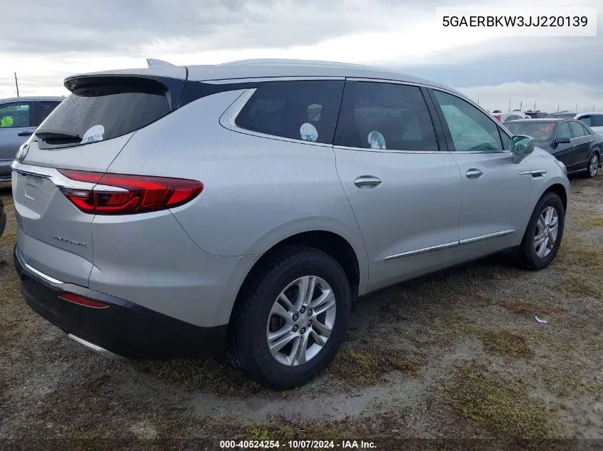 2018 Buick Enclave Essence VIN: 5GAERBKW3JJ220139 Lot: 40524254