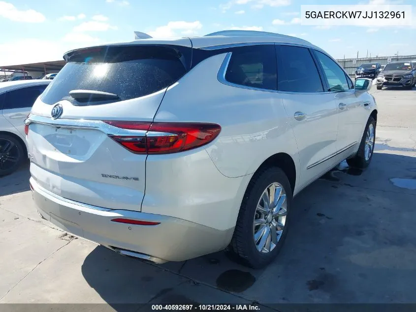 2018 Buick Enclave Premium VIN: 5GAERCKW7JJ132961 Lot: 40592697