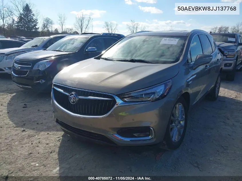 2018 Buick Enclave Premium VIN: 5GAEVBKW8JJ137768 Lot: 40785072