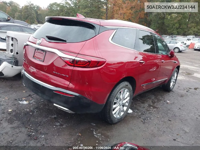 2018 Buick Enclave Premium VIN: 5GAERCKW3JJ234144 Lot: 40790266