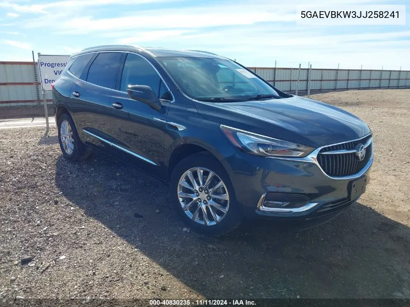 2018 Buick Enclave Premium VIN: 5GAEVBKW3JJ258241 Lot: 40830235