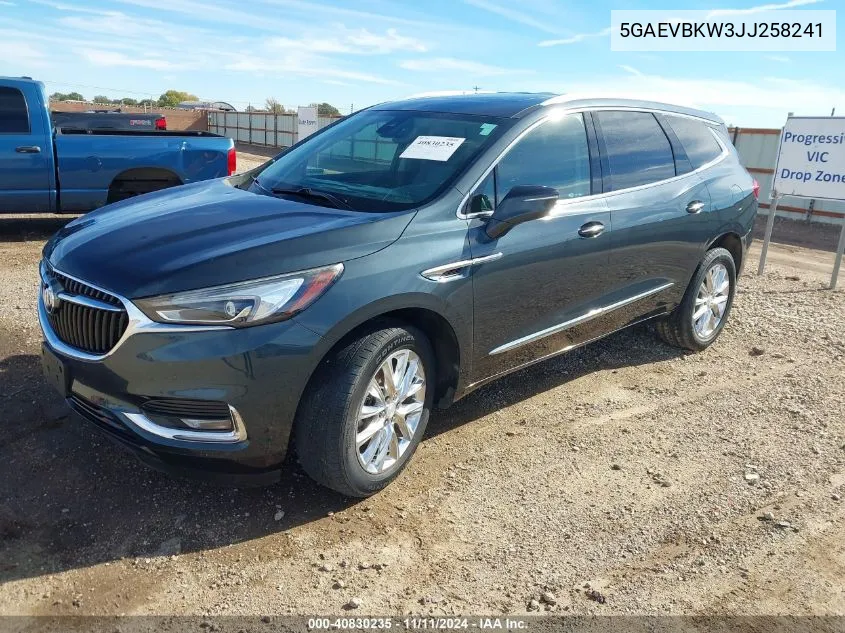 2018 Buick Enclave Premium VIN: 5GAEVBKW3JJ258241 Lot: 40830235