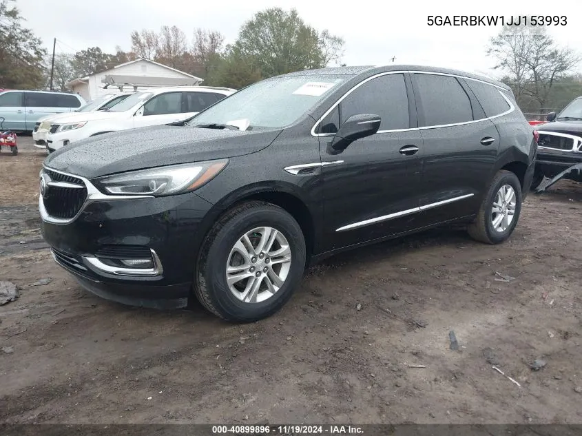 2018 Buick Enclave Essence VIN: 5GAERBKW1JJ153993 Lot: 40899896