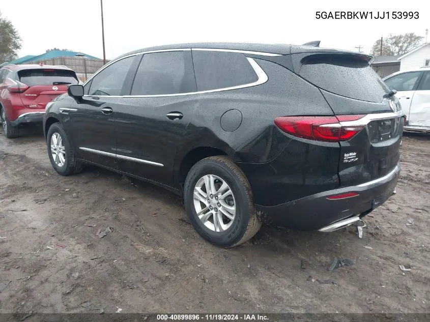 2018 Buick Enclave Essence VIN: 5GAERBKW1JJ153993 Lot: 40899896