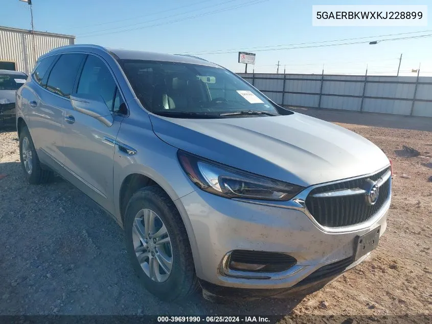 2019 Buick Enclave Fwd Essence VIN: 5GAERBKWXKJ228899 Lot: 39691990