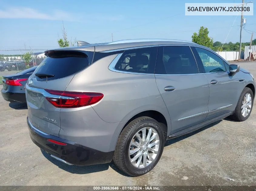 2019 Buick Enclave Awd Premium VIN: 5GAEVBKW7KJ203308 Lot: 39863646