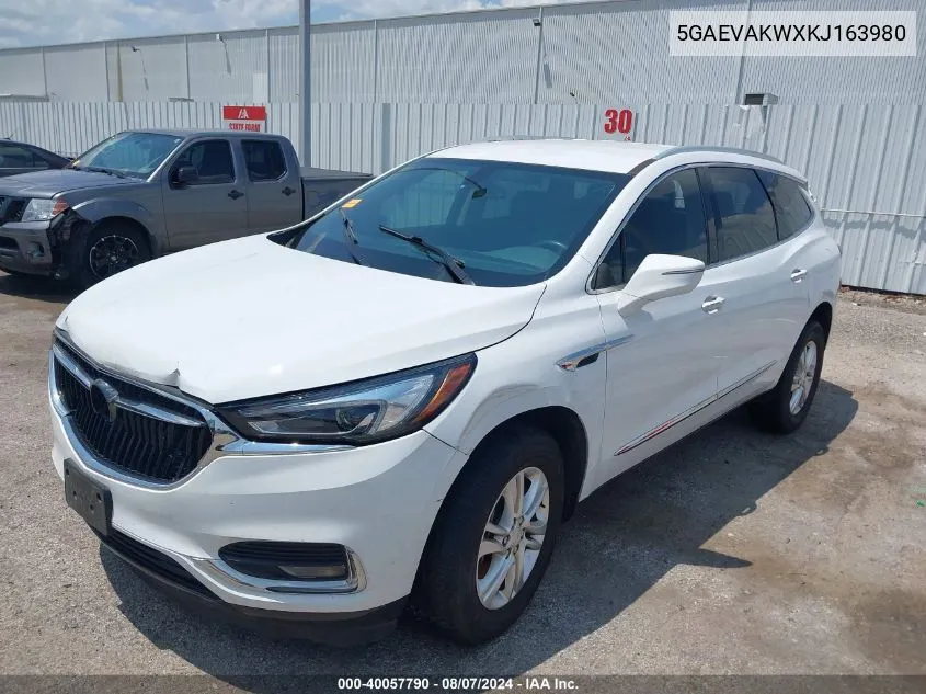 2019 Buick Enclave Awd Essence VIN: 5GAEVAKWXKJ163980 Lot: 40057790