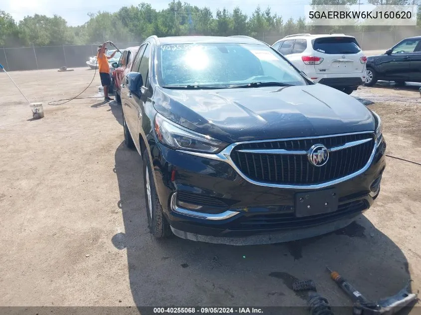 2019 Buick Enclave Fwd Essence VIN: 5GAERBKW6KJ160620 Lot: 40255068