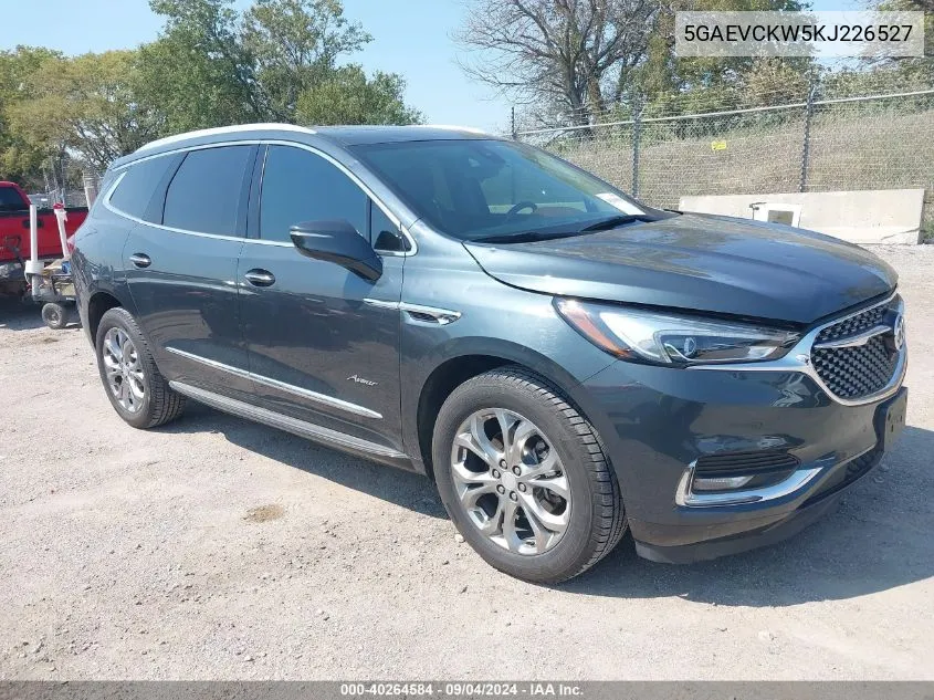 5GAEVCKW5KJ226527 2019 Buick Enclave Awd Avenir