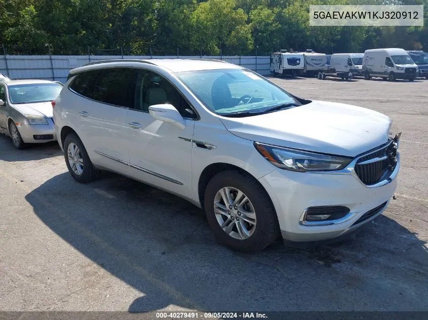 2019 Buick Enclave Awd Essence VIN: 5GAEVAKW1KJ320912 Lot: 40279491