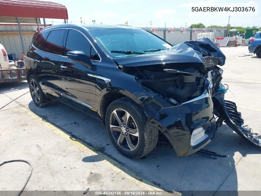 2019 Buick Enclave Fwd Essence VIN: 5GAERBKW4KJ303676 Lot: 40342156