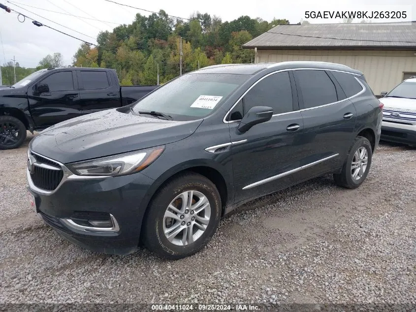 2019 Buick Enclave Awd Essence VIN: 5GAEVAKW8KJ263205 Lot: 40411024