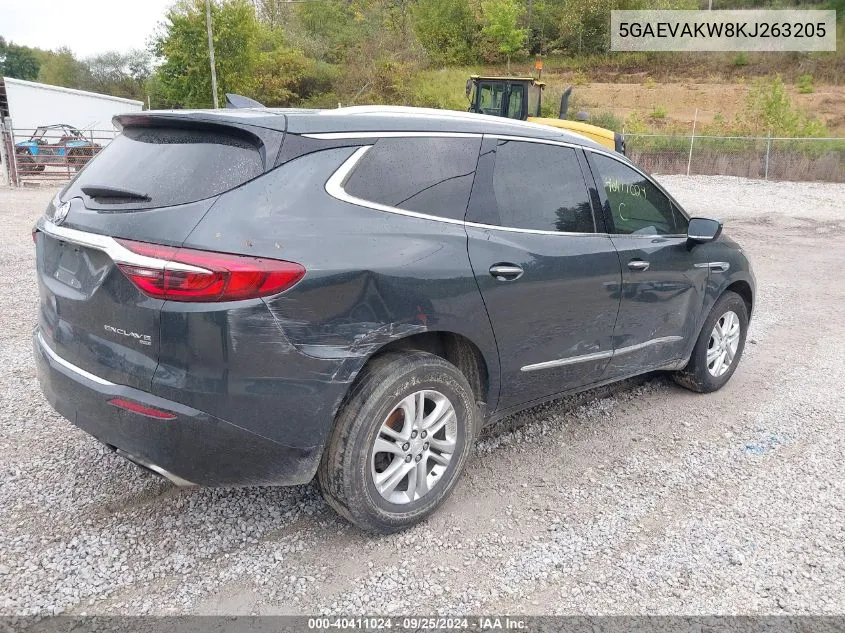 5GAEVAKW8KJ263205 2019 Buick Enclave Awd Essence