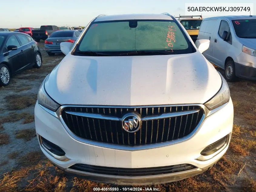 2019 Buick Enclave Fwd Premium VIN: 5GAERCKW5KJ309749 Lot: 40515593